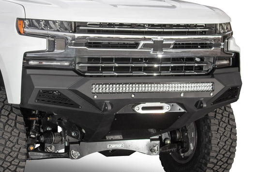 Installed on Car ADD Stealth Fighter Winch Front Bumper | 2019-2021 Chevy Silverado 1500
