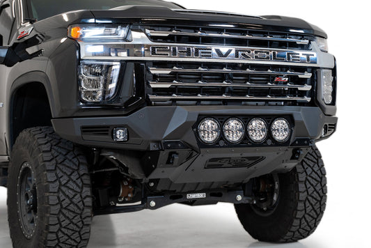 Installed on Car ADD Bomber Front Bumper (RIGID) | 2020-2022 Chevy 2500/3500