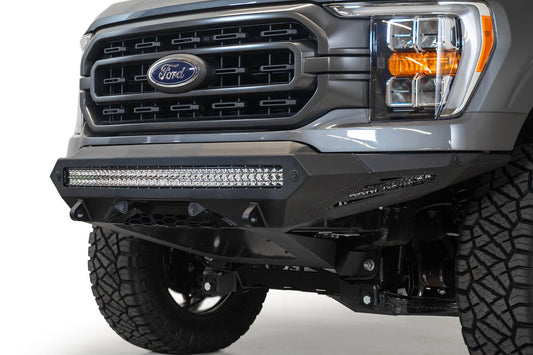Installed on Car ADD Stealth Fighter Front Bumper | 2021-2023 Ford F-150