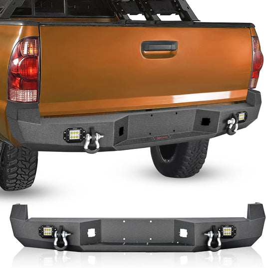 Nilight Rear Step Bumper For 2005-2015 Toyota Tacoma