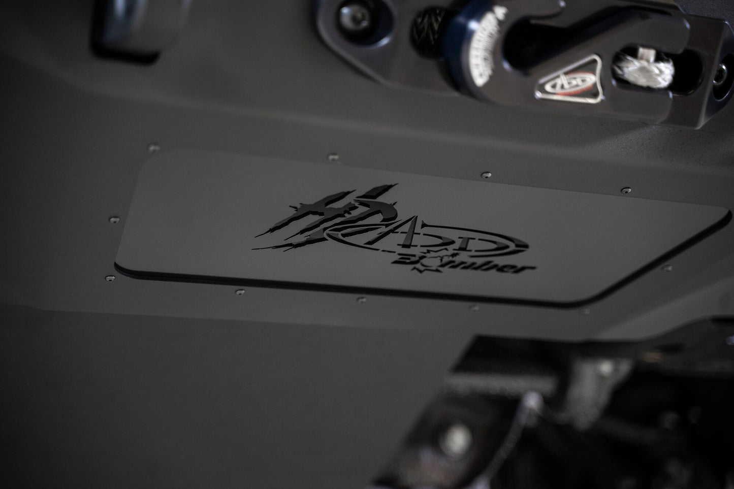 ADD Logo on ADD Chevy Bomber HD Front Bumper | 2020-2023 Chevy 2500/3500