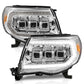 ANZO TOYOTA FULL LED PROJECTOR HEADLIGHTS CHROME W/ INITIATION FEATURE & SEQUENTIAL SIGNAL | TACOMA 05-11