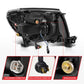 Different Parts of ANZO TOYOTA FULL LED PROJECTOR HEADLIGHTS CHROME W/ INITIATION FEATURE & SEQUENTIAL SIGNAL | TACOMA 05-11