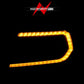 High Intensity LEDs of ANZO TOYOTA FULL LED PROJECTOR HEADLIGHTS BLACK W/ INITIATION FEATURE & SEQUENTIAL SIGNAL | TACOMA 05-11