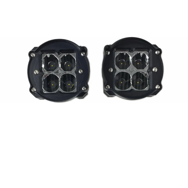 Heretics Toyota 4Runner Fog Light Kit - Clear Lens - 2010+