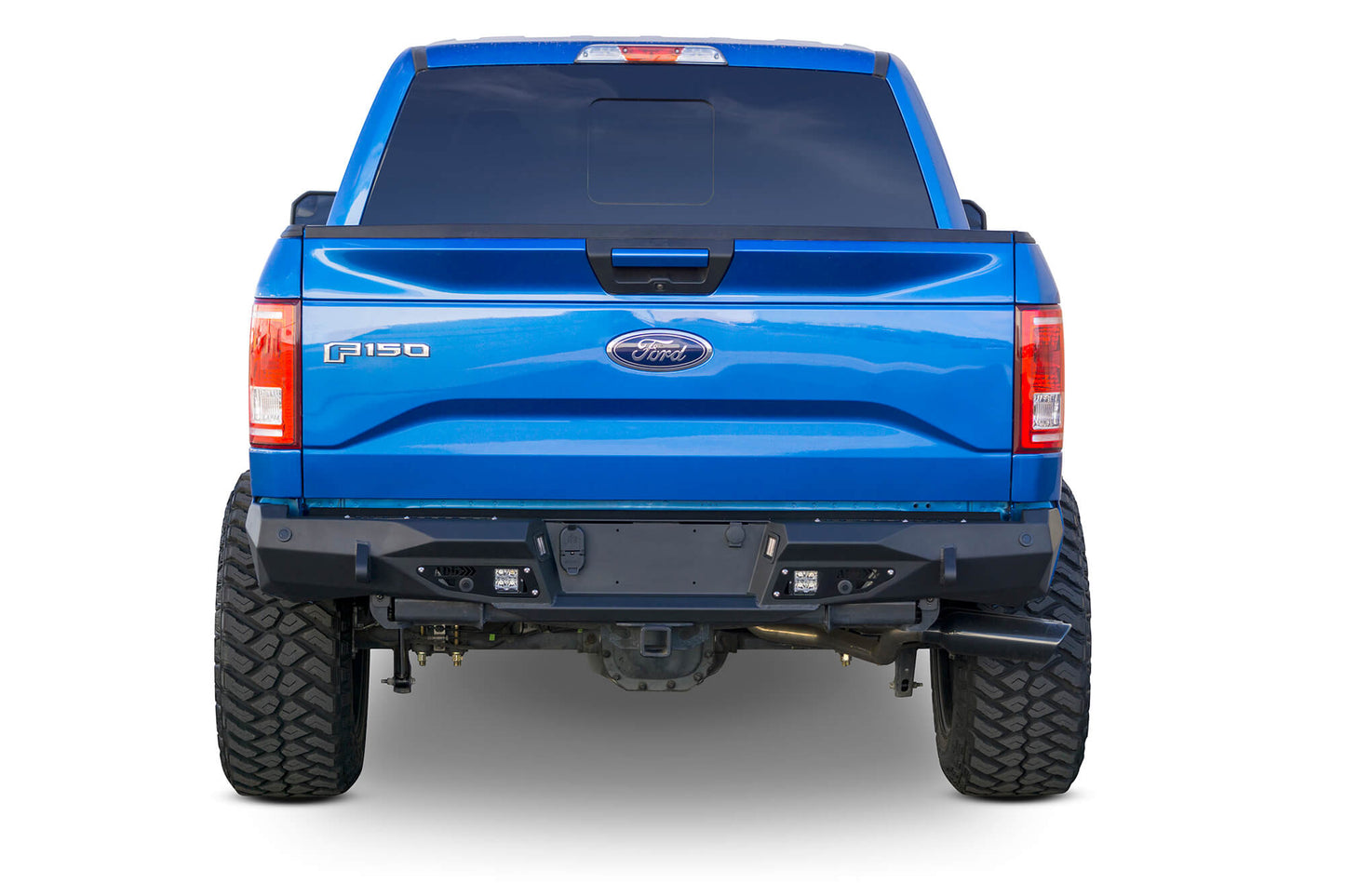 Installed on Car ADD Ford  Stealth Fighter Rear Bumper | 2015-2020 F-150