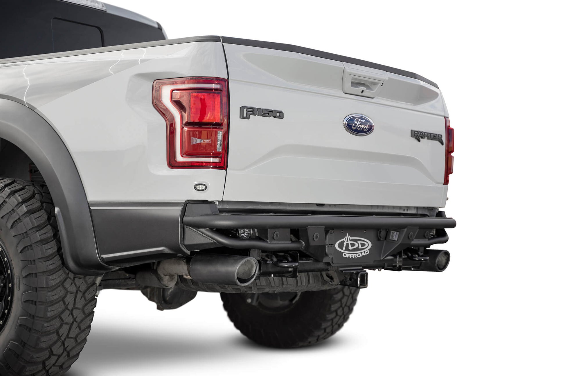 Installed on Car ADD PRO Bolt-On Rear Bumper | 2017-2020 Ford Raptor