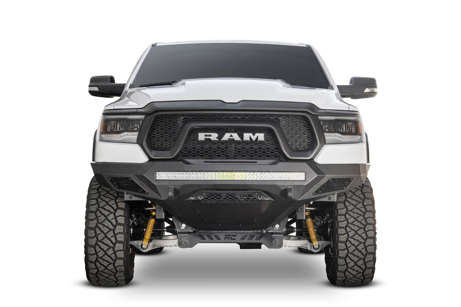 Installed on Car ADD Stealth Fighter Front Bumper | 2019-2023 RAM Rebel
