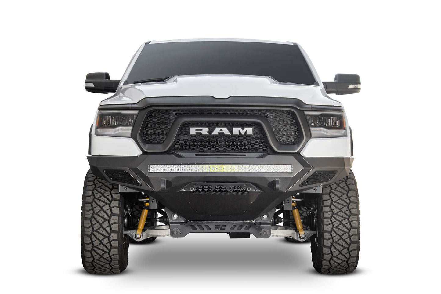 Installed on Car ADD Stealth Fighter Front Bumper | 2019-2023 RAM Rebel