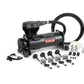 VIAIR 310 Stealth Series Single Compressor Kit (12V, 100% Duty @100 PSI, 50% Duty @200 PSI, Sealed IP67) CE, RoHS, REACH