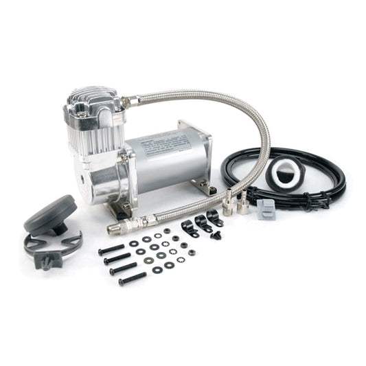 VIAIR 325C Chrome Compressor Kit (12V, 33% Duty, Sealed IP67) CE