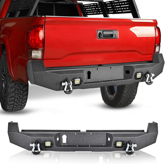 Nilight Rear Step Bumper | 2016-2023 Toyota Tacoma