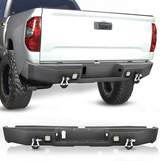Nilight Rear Step Bumper For 2014-2021 Toyota Tundra