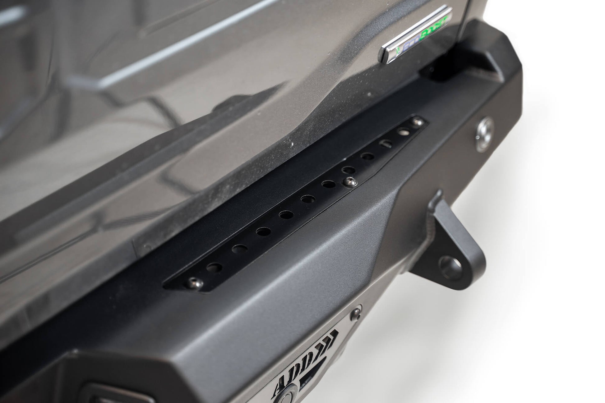 Installed on Car ADD 2021-2023 Ford F-150 Stealth Fighter Rear Bumper