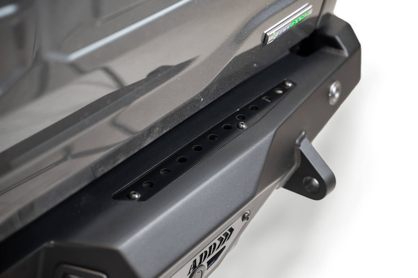Installed on Car ADD 2021-2023 Ford F-150 Stealth Fighter Rear Bumper