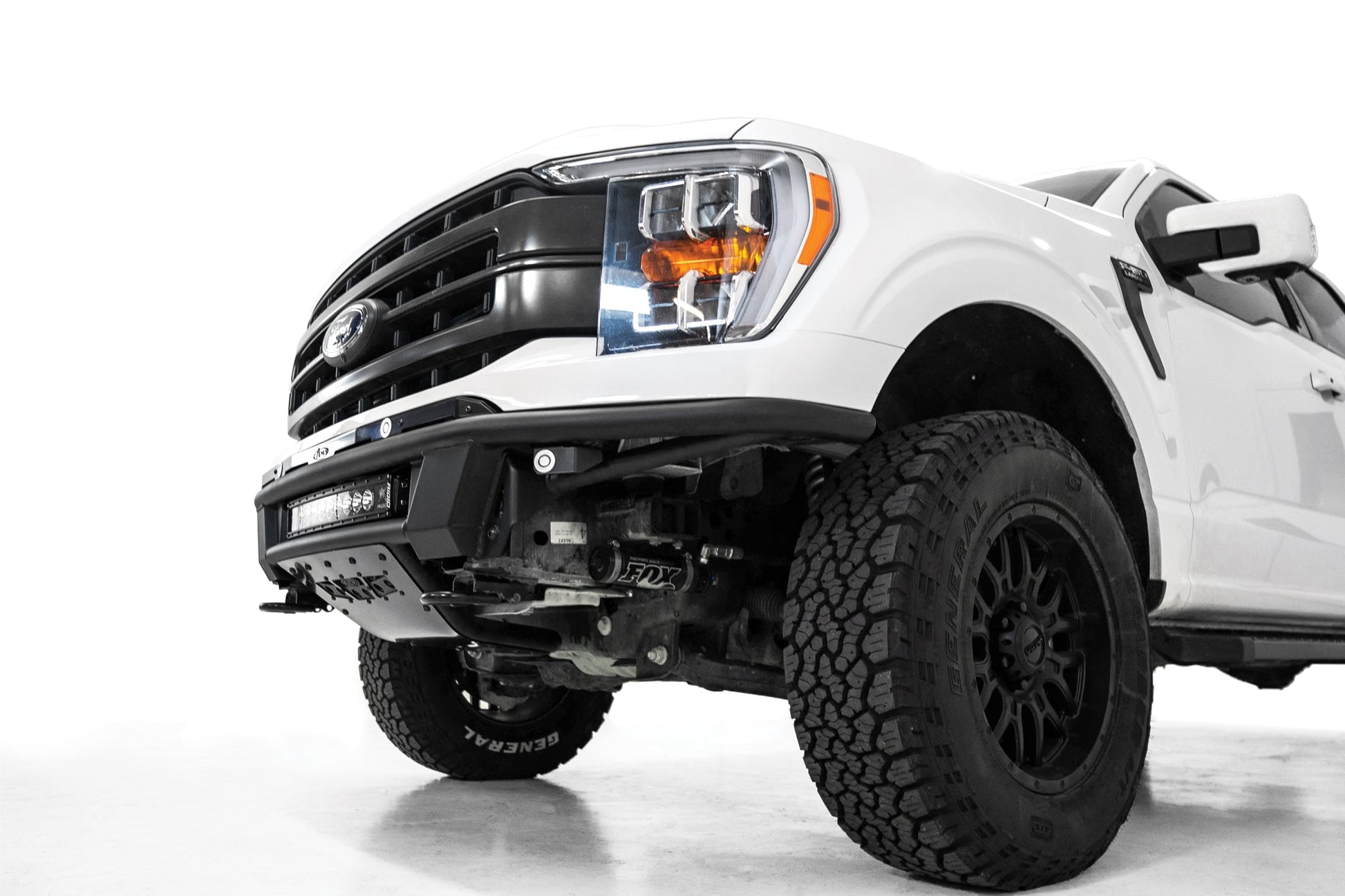Installed on Car ADD PRO Bolt-On Front Bumper | 2021-2023 Ford F-150