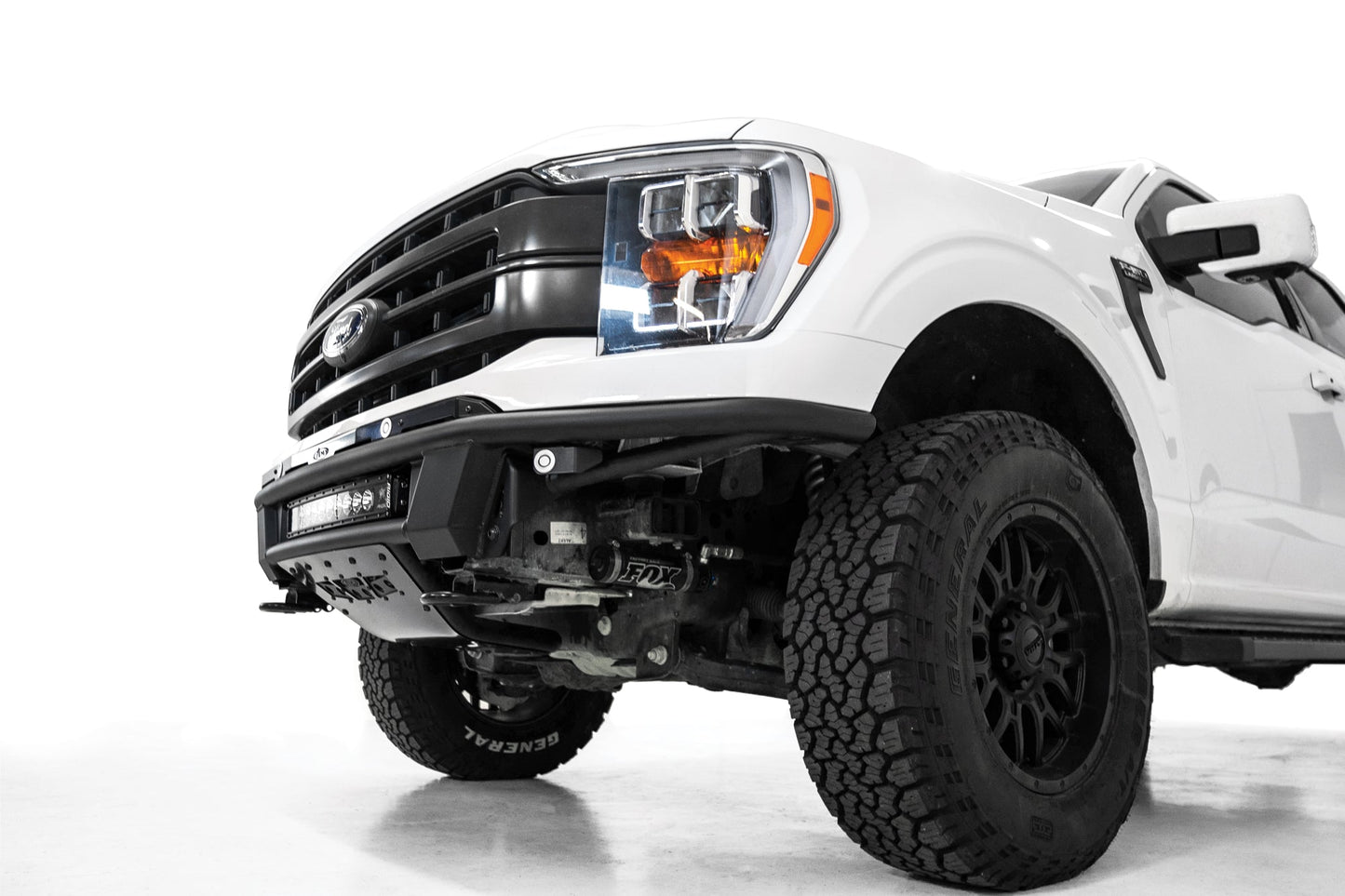 Installed on Car ADD PRO Bolt-On Front Bumper | 2021-2023 Ford F-150
