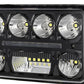 Auxbeam (4pcs/set) 4x6 Inch Sealed Beam LED Headlights Exclusive Design Anti-glare with Hi-Lo Beam & DRL