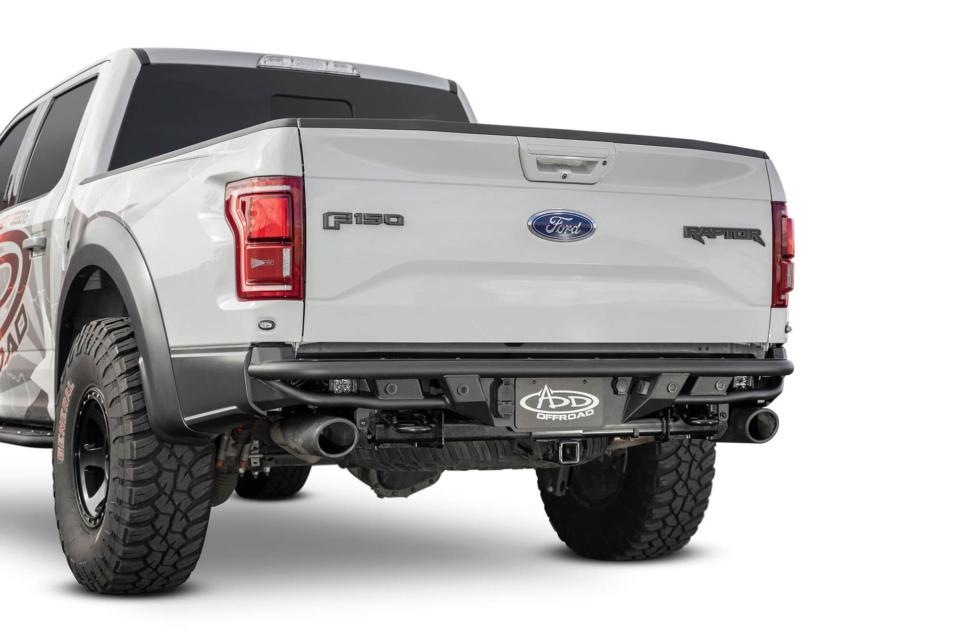 Installed on Car ADD PRO Bolt-On Rear Bumper | 2017-2020 Ford Raptor