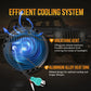Auxbeam (2PCS/SET) 7 Inch 90W Dot Approved Led Headlights With Halo Ring DRL & High Low Beam