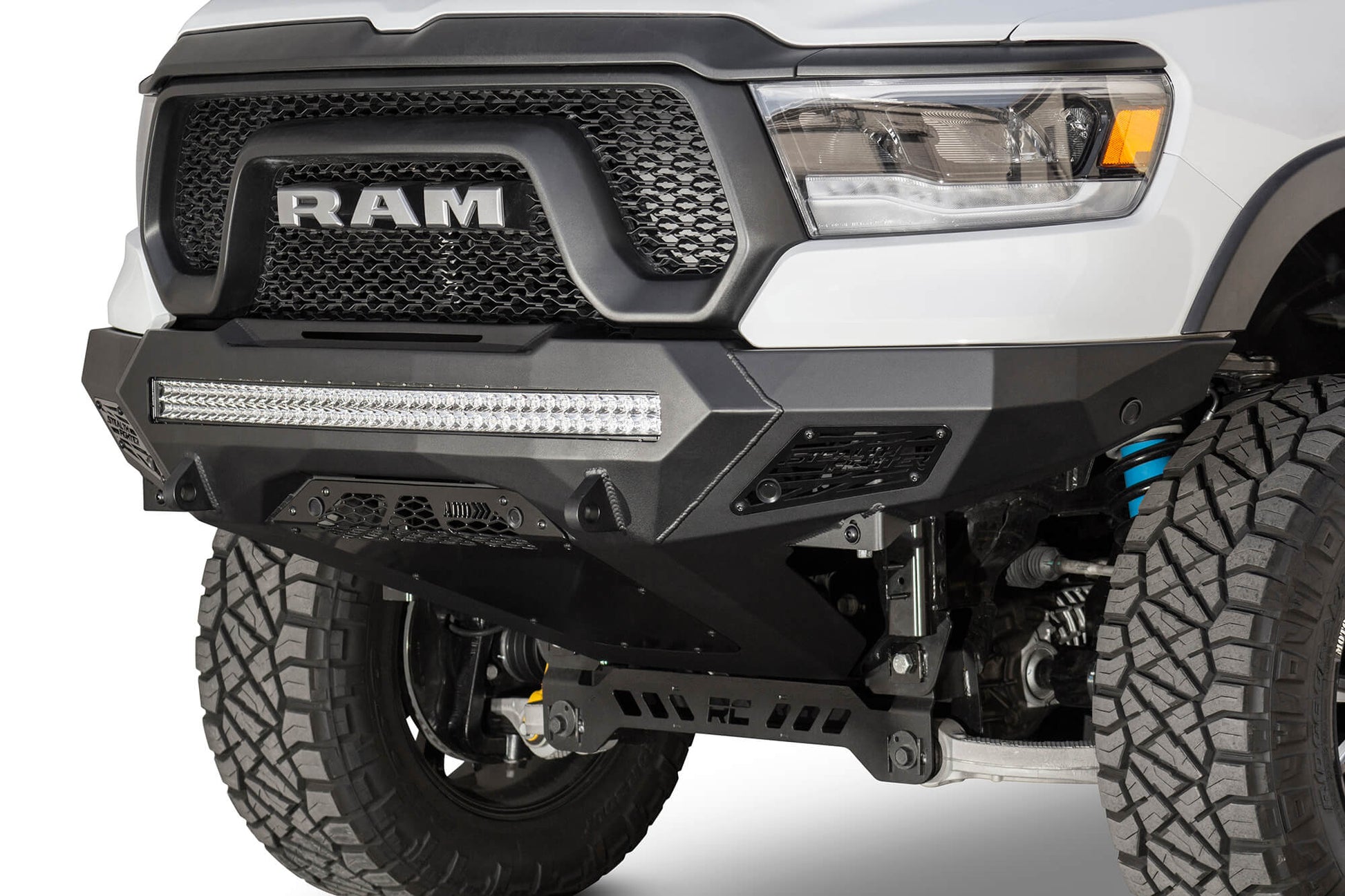Installed on Car ADD Stealth Fighter Front Bumper | 2019-2023 RAM Rebel