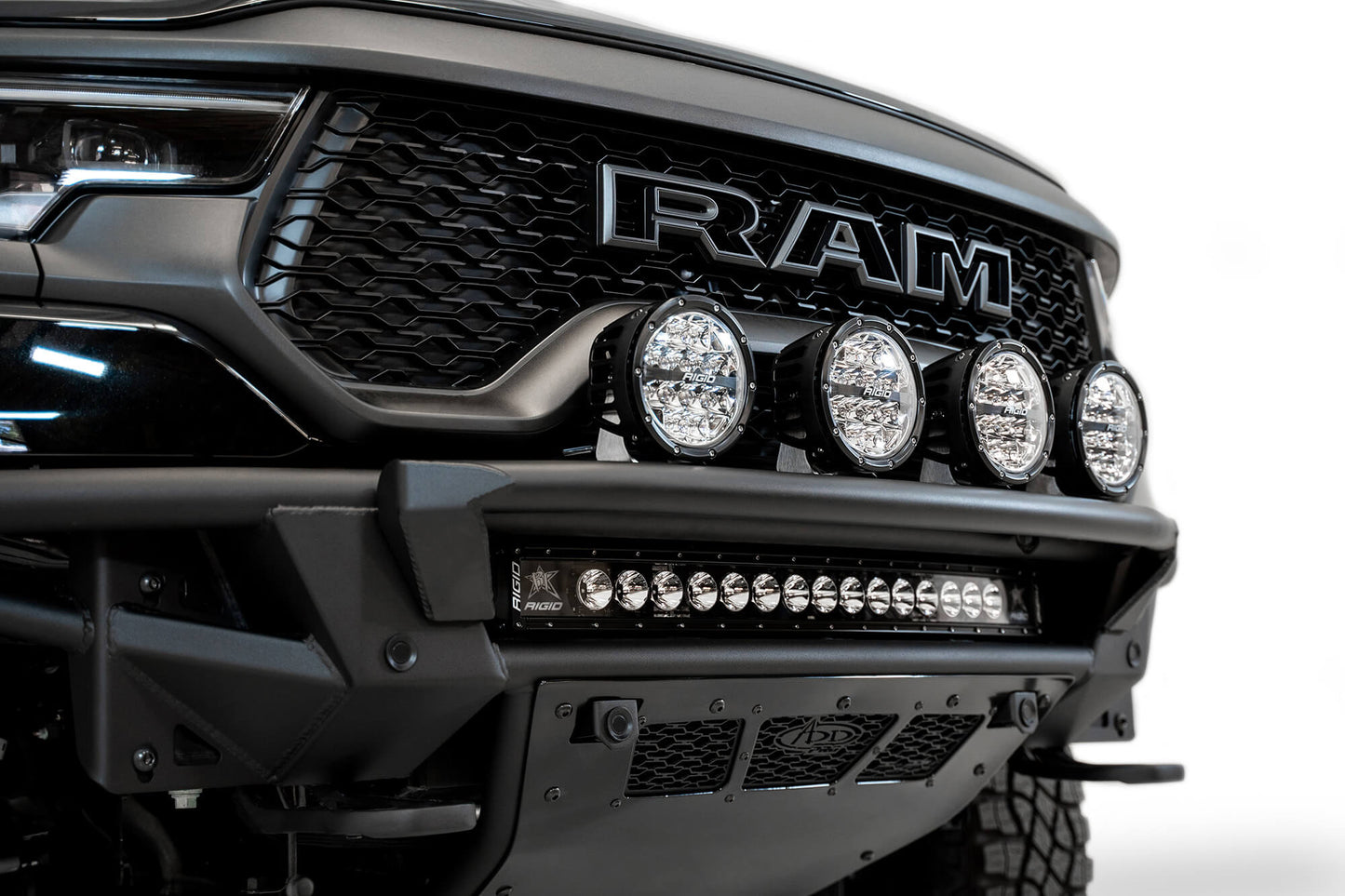 Installed on Car ADD PRO Bolt-On Front Bumper | 2021-2023 Ram 1500 TRX