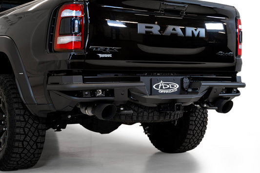 Installed on Car ADD PRO Bolt-On Rear Bumper | Dodge/Ram 1500 TRX