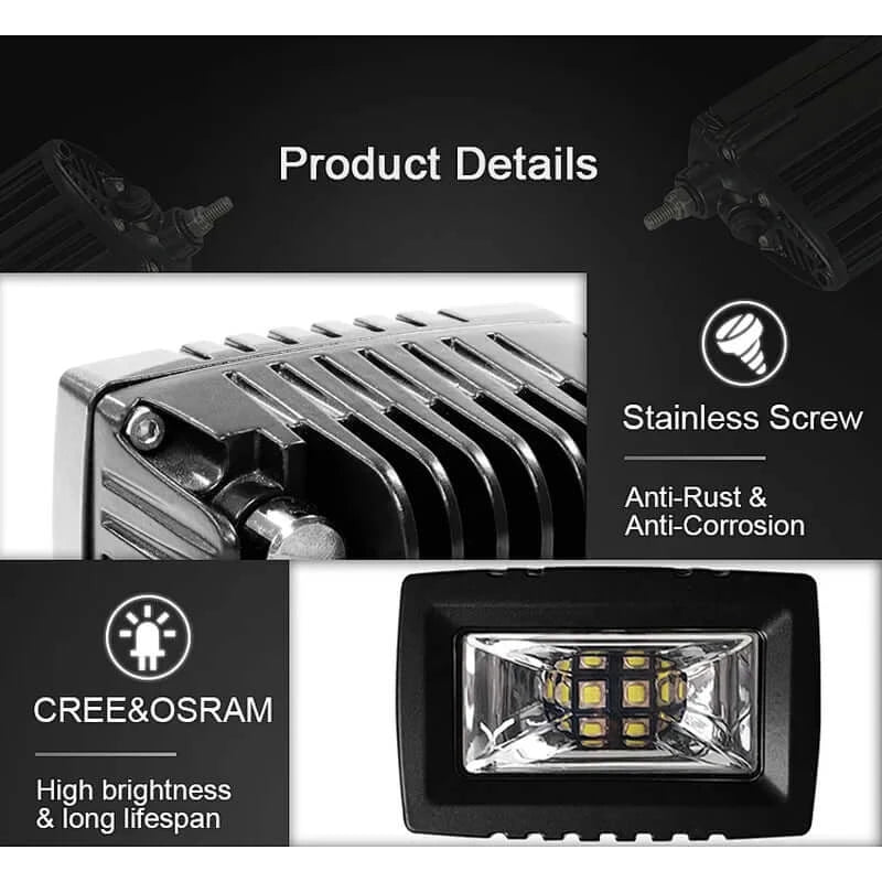 Single Row Ultra Flood Slim LED Scene Light Uncle Sam's Road 
