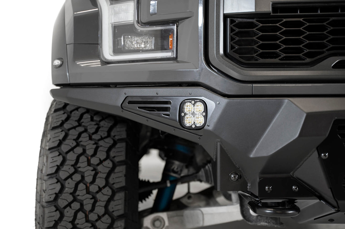 ADD Bomber Front Bumper (w/ Baja Designs Lights) | 2017-2020 Ford Raptor