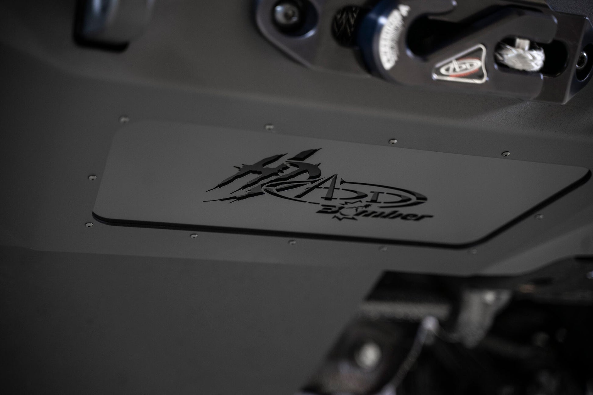 ADD Logo on ADD Chevy Bomber HD Front Bumper | 2020-2023 Chevy 2500/3500