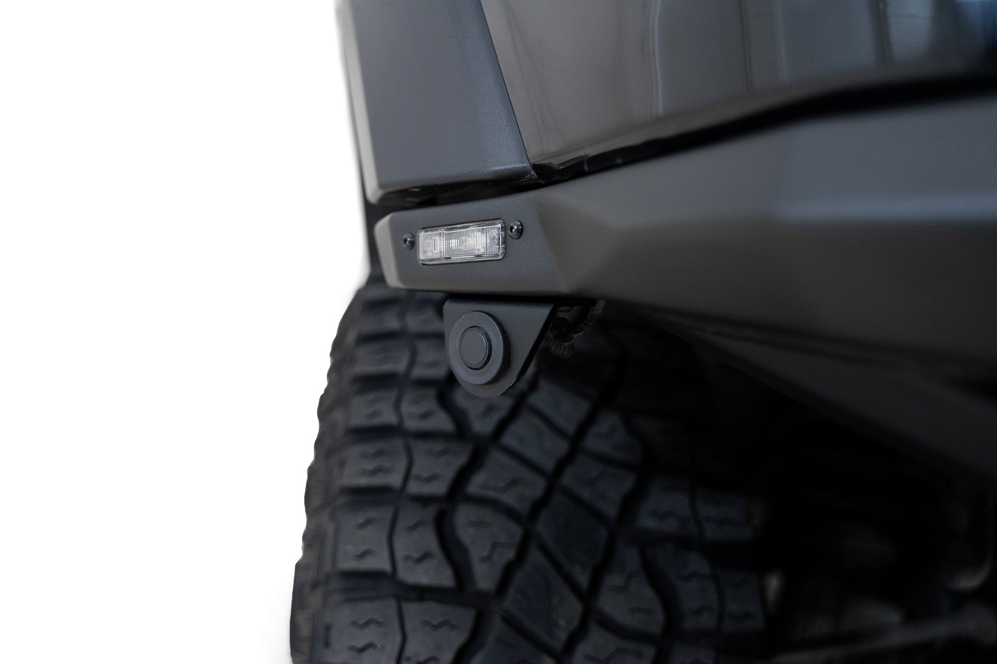 Small Light in Corner of ADD TRX Phantom Front Bumper | 2021-2023 Ram 1500