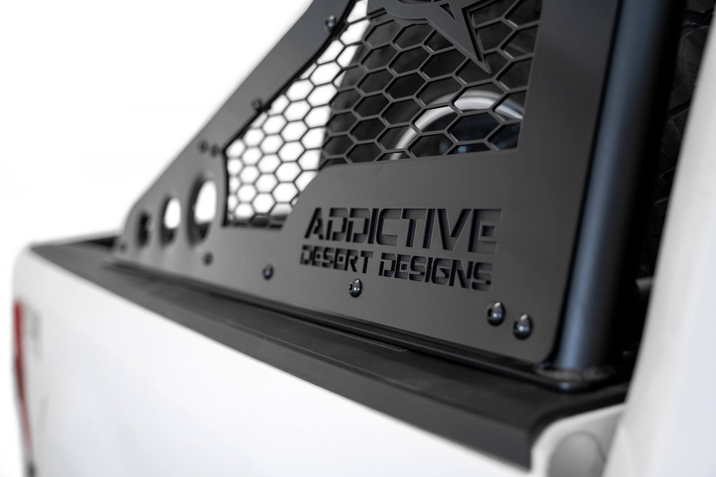 ADDICTIVE DESERT DESIGNS Written on Body of ADD Ford Race Series Chase Rack | 2017-2022 Super Duty | Heritage